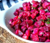 Как приготовить винегрет – рецепт обычный пошагово