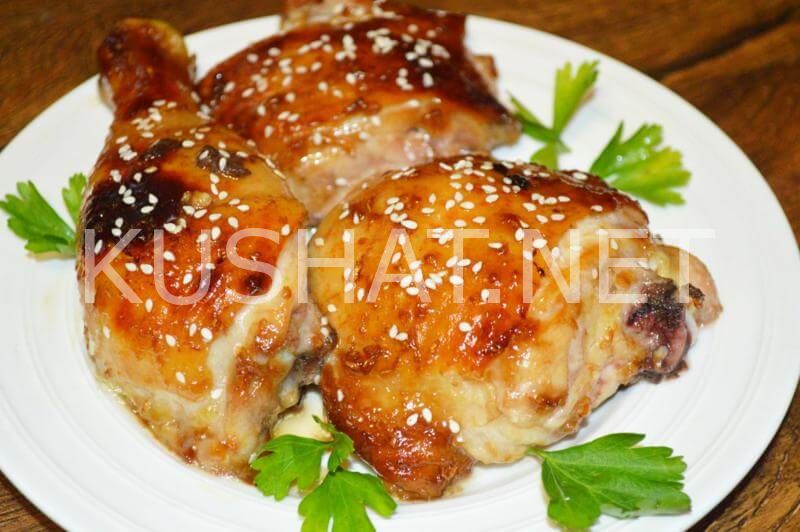 Teriyaki sosunda lezzetli ve kokulu tavuk: tarif Teriyaki sosunda lezzetli ve kokulu tavuk: tarif